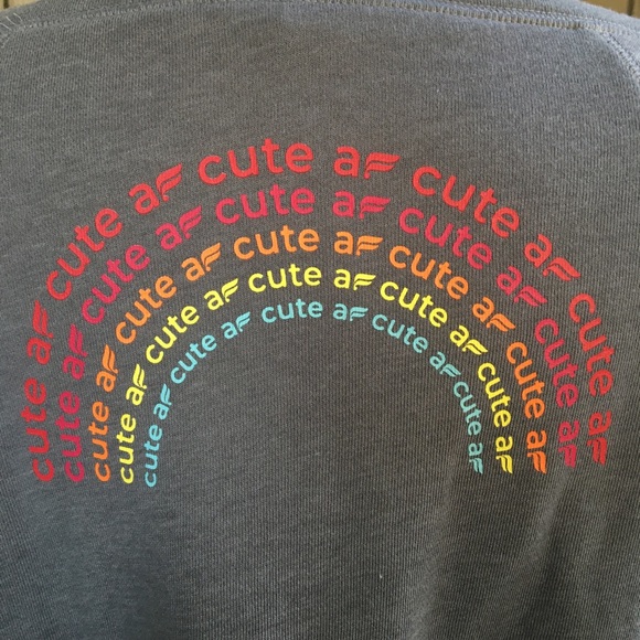 Fabletics Cute AF Isabel Terry Widesleeve Pullover - Picture 5 of 9